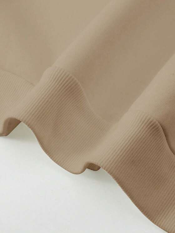 Manfinity Homme Loose Fit Men's Lined Sweatshirt With Letter Print